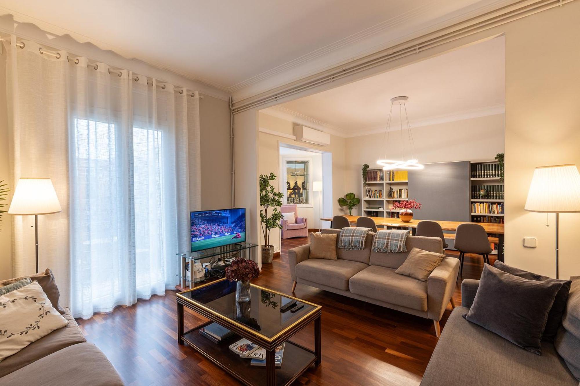 Large & Beautiful Apartment 4Min From Passeig De Gracia Barcelona Exterior foto
